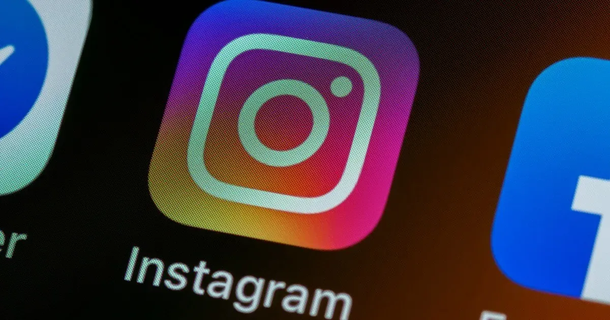 The Instagram app icon on a smartphone home screen