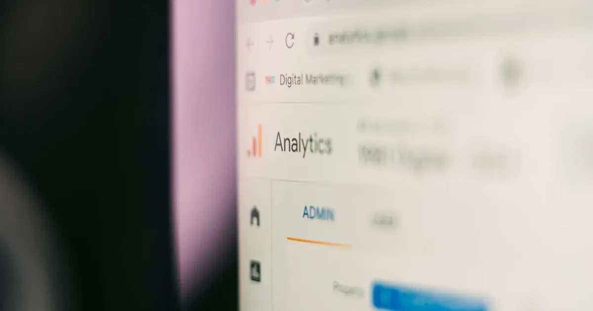 A Google Analytics dashboard open in a web browser